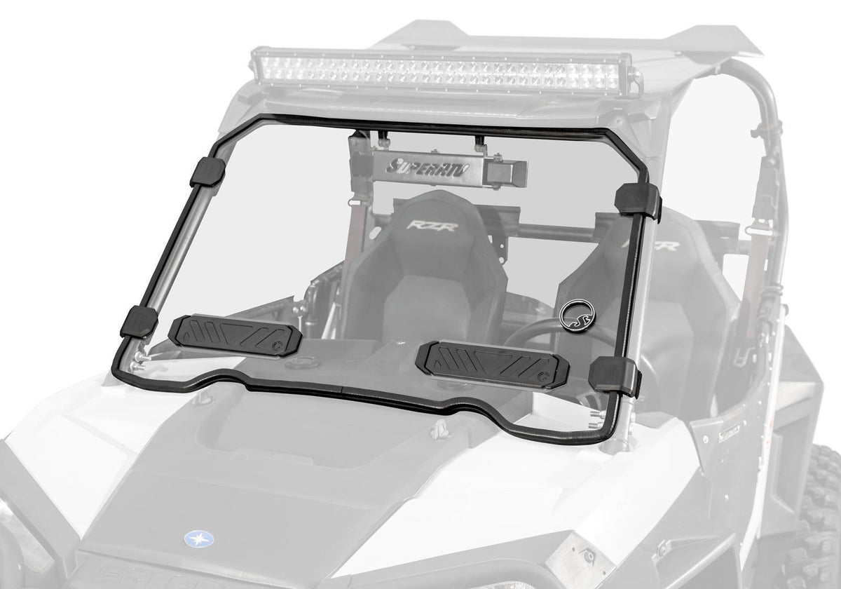 SuperATV Vented Full Windshield for Polaris RZR XP Turbo - image 13