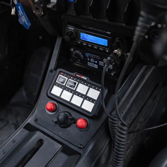 Polaris RZR PRO XP, RZR Turbo R, and RZR PRO R Dash Mount Radio and Intercom - Rad UTV Parts