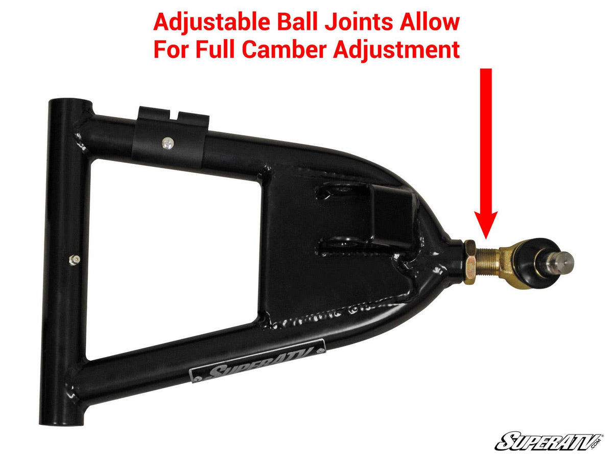 SuperATV High Clearance 1.5in. Forward Offset A-Arms for Polaris RZR S 800 - image 14