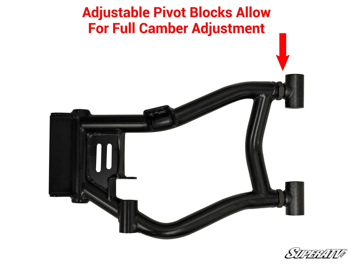 SuperATV High Clearance 1.5in. Rear Offset A-Arms for Polaris RZR 4 800 - image 2