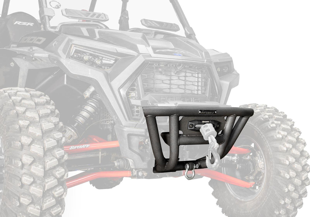 SuperATV Winch-Ready Front Bumper for Polaris RZR XP 1000 - image 7