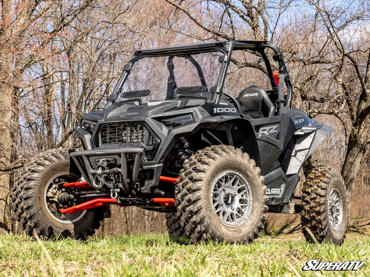 SuperATV Winch-Ready Front Bumper for Polaris RZR XP Turbo - image 3