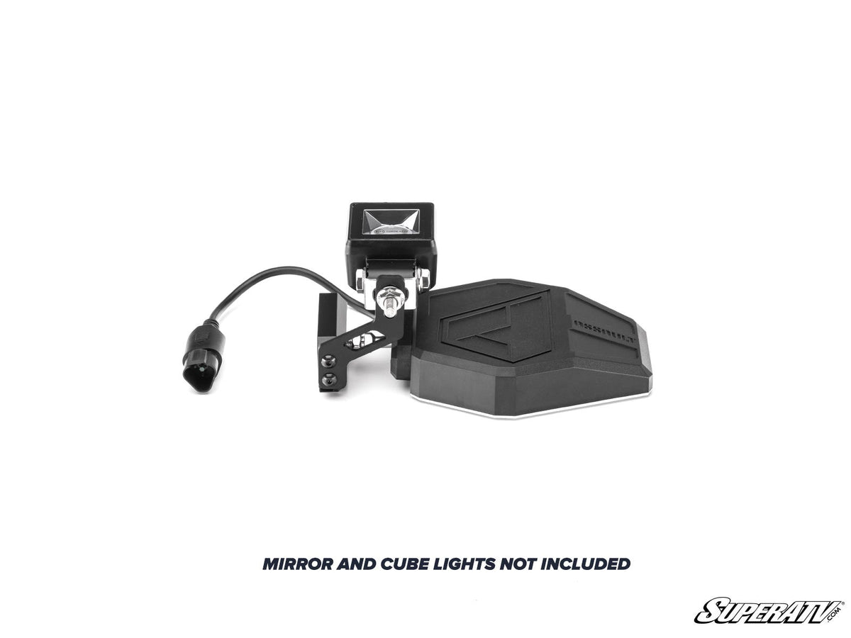 SuperATV Side View Mirror Mount for Polaris Xpedition - image 2