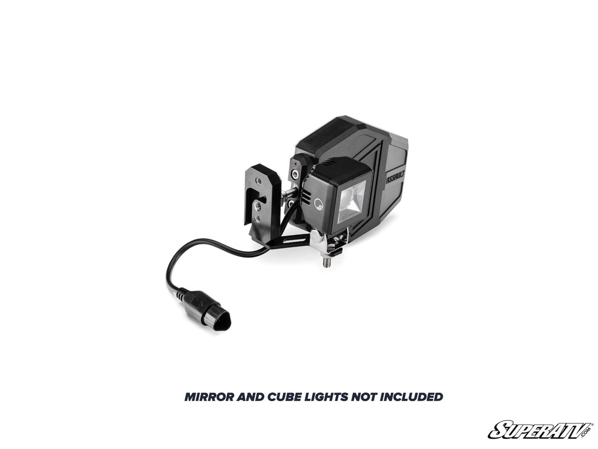 SuperATV Side View Mirror Mount for Polaris Xpedition - image 3