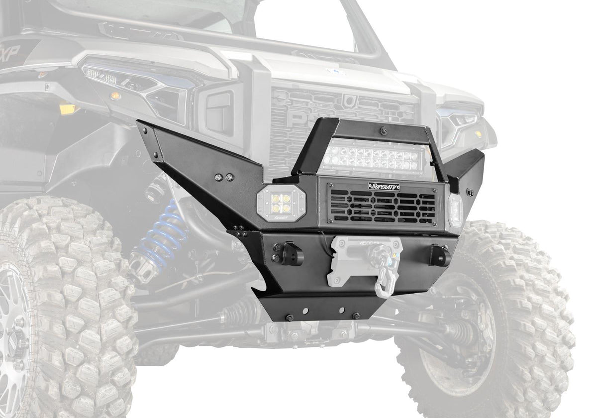 SuperATV Winch-Ready Front Bumper for Polaris Xpedition