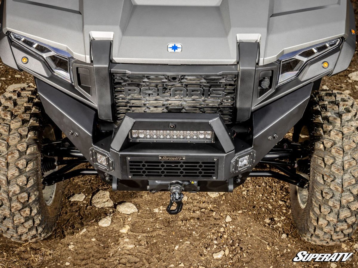 SuperATV Winch-Ready Front Bumper for Polaris Xpedition - image 10