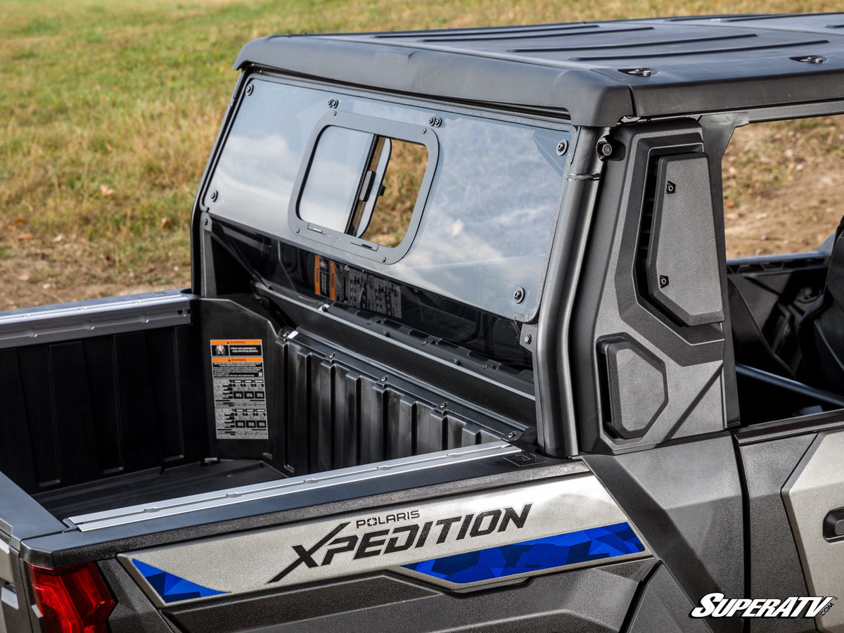 SuperATV Sliding Rear Windshield for Polaris Xpedition XP - image 4