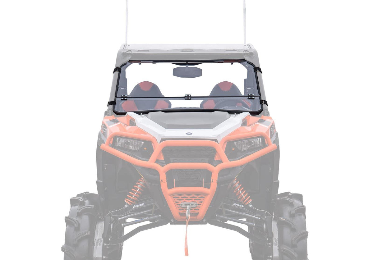 SuperATV Flip Down Windshield for Polaris General XP 1000