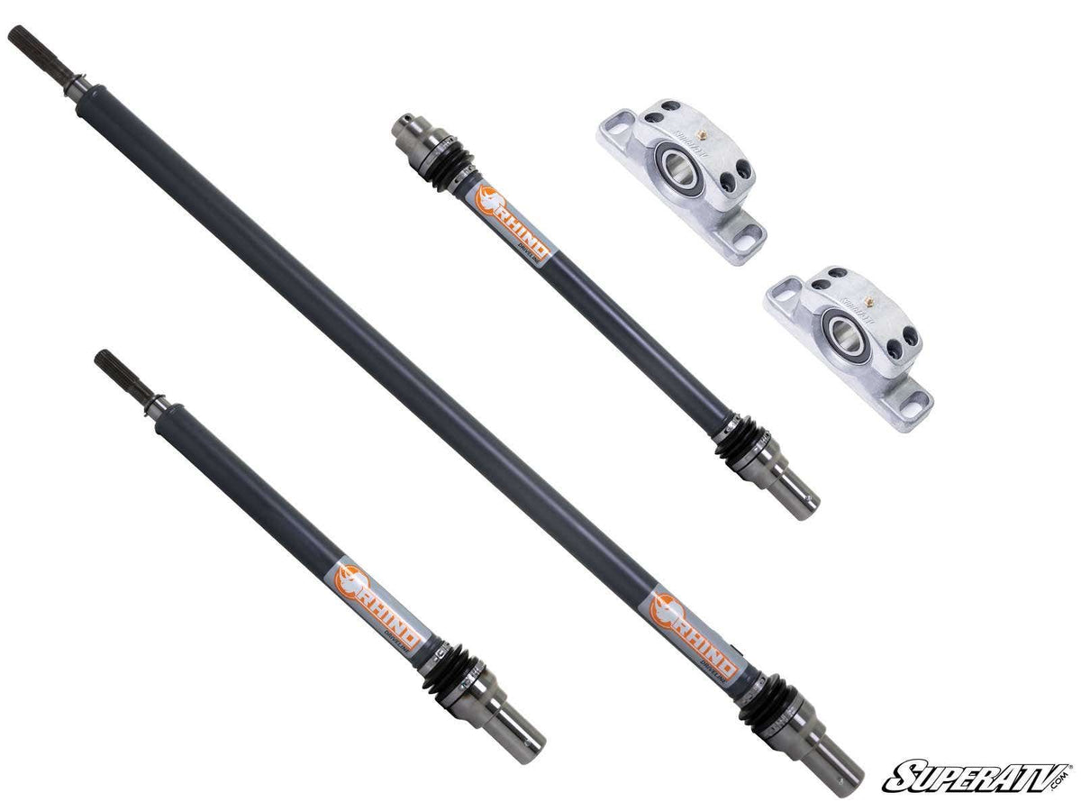 SuperATV Polaris General 4 Front, Mid, and Rear Prop Shaft - C Series - Cast Carrier Bearing - image 2