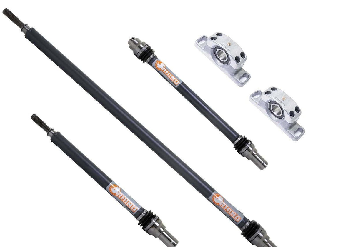 SuperATV Polaris General 4 Front, Mid, and Rear Prop Shaft - C Series - Cast Carrier Bearing