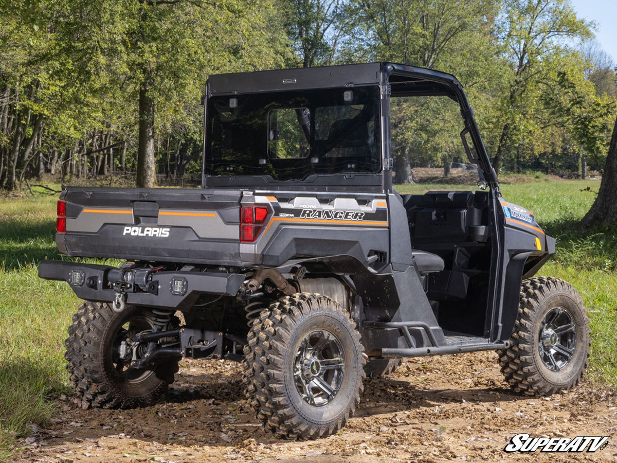 SuperATV Glass Sliding Rear Windshield for Polaris Ranger XP 1000 - image 3