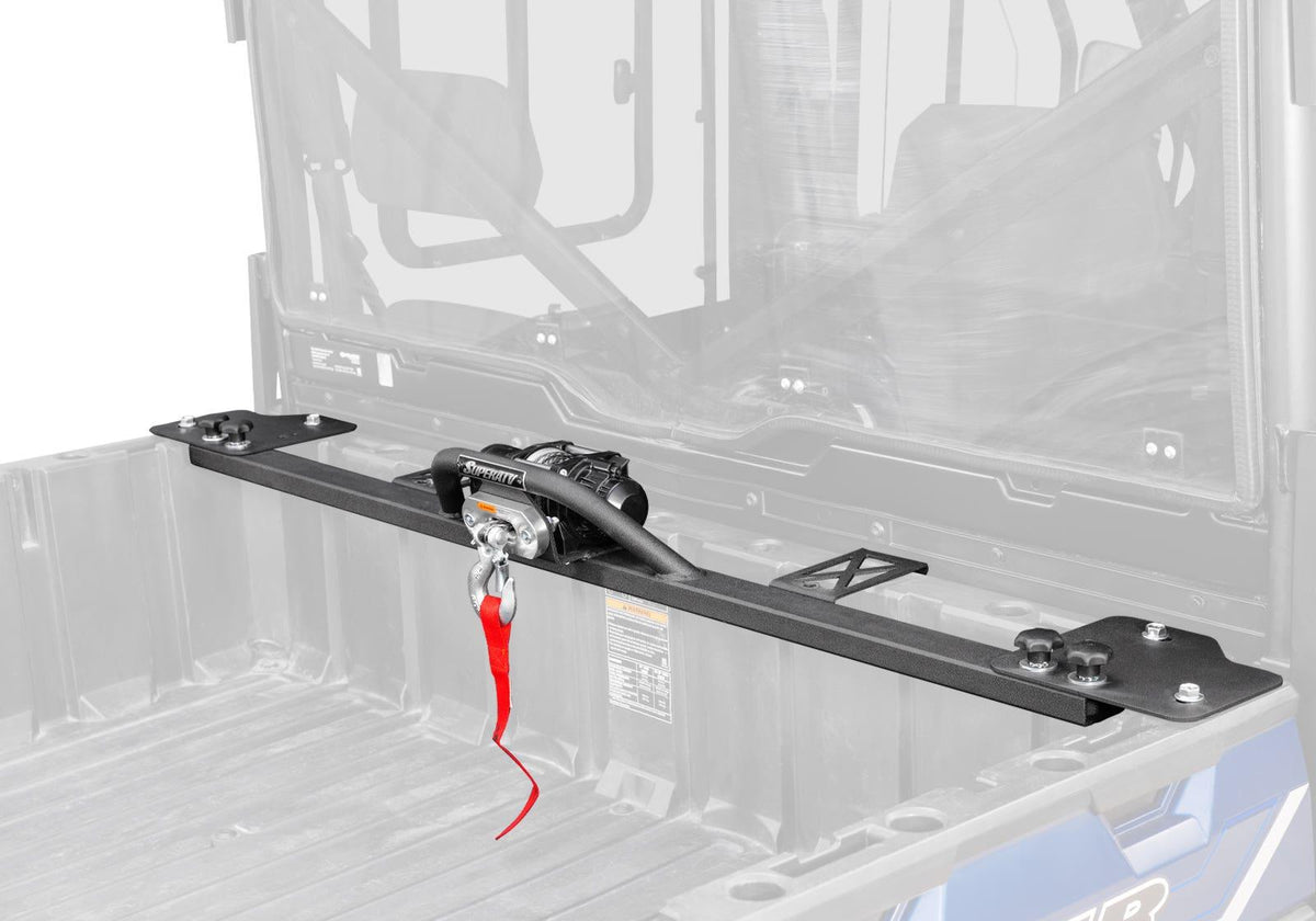 SuperATV Bed Winch for Polaris Ranger 570