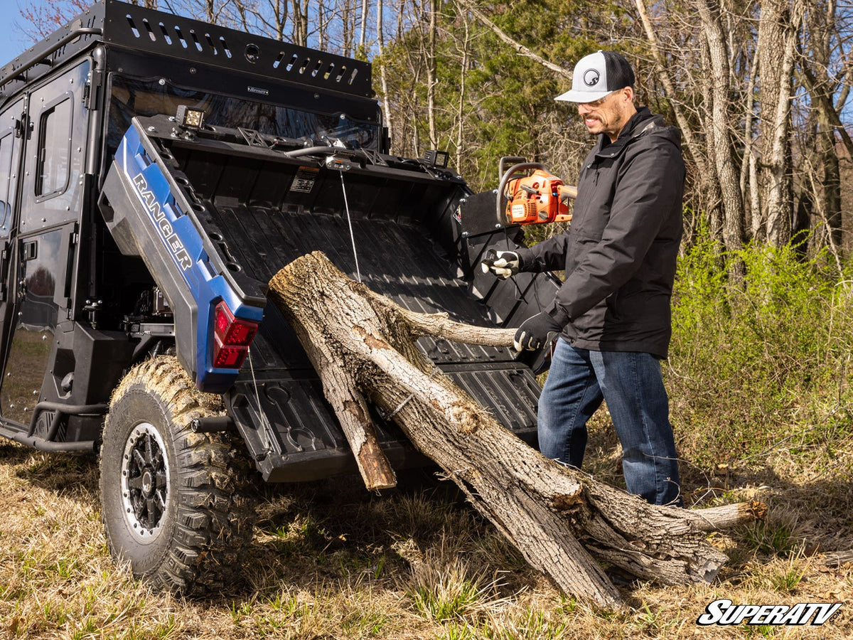 SuperATV Bed Winch for Polaris Ranger 570 - image 5