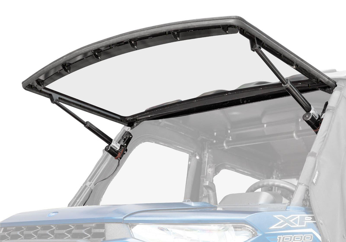 SuperATV MaxDrive Power Flip Windshield for Polaris Ranger 1000