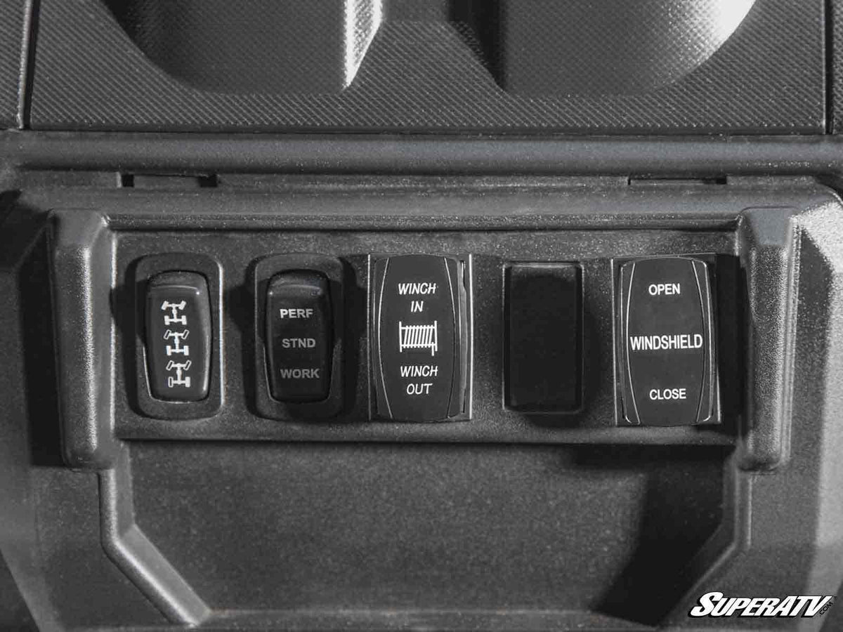 SuperATV MaxDrive Power Flip Windshield for Polaris Ranger XP 1000 - image 6