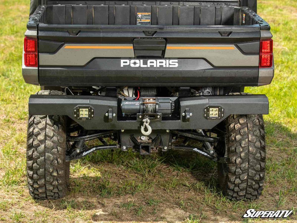 SuperATV Rear Winch Ready Bumper - Back Country for Polaris Ranger - image 5