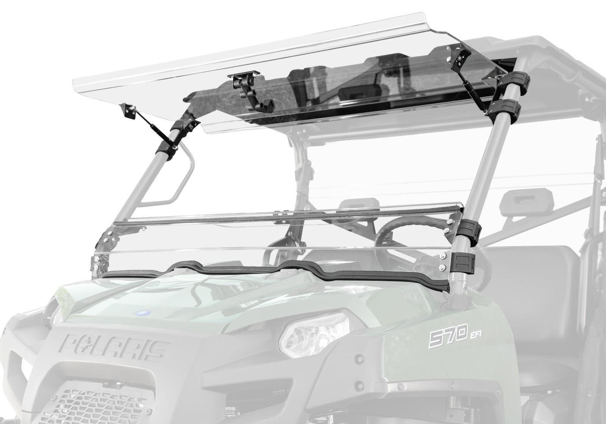 SuperATV Flip Windshield for Polaris Ranger Full-Size 570