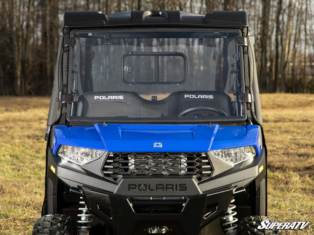 SuperATV Scratch-Resistant Full Windshield for Polaris Ranger SP 570 - image 2