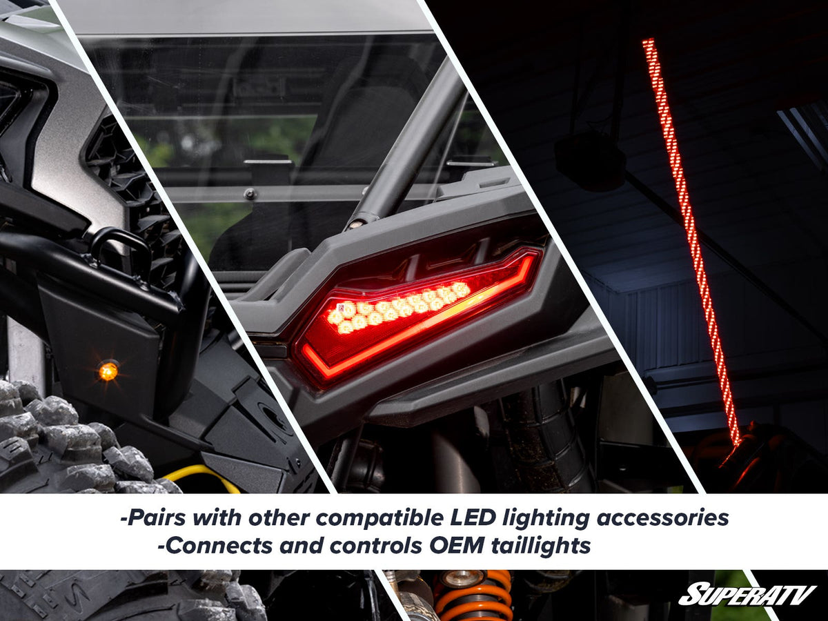 SuperATV Deluxe Self-Canceling Turn Signal Kit for Polaris RZR XP - image 8