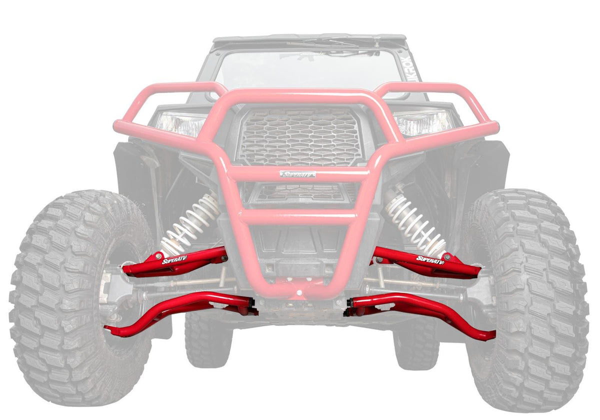 SuperATV High Clearance 1.5in. Forward Offset A-Arms for Polaris RZR Trail S 1000 - image 12