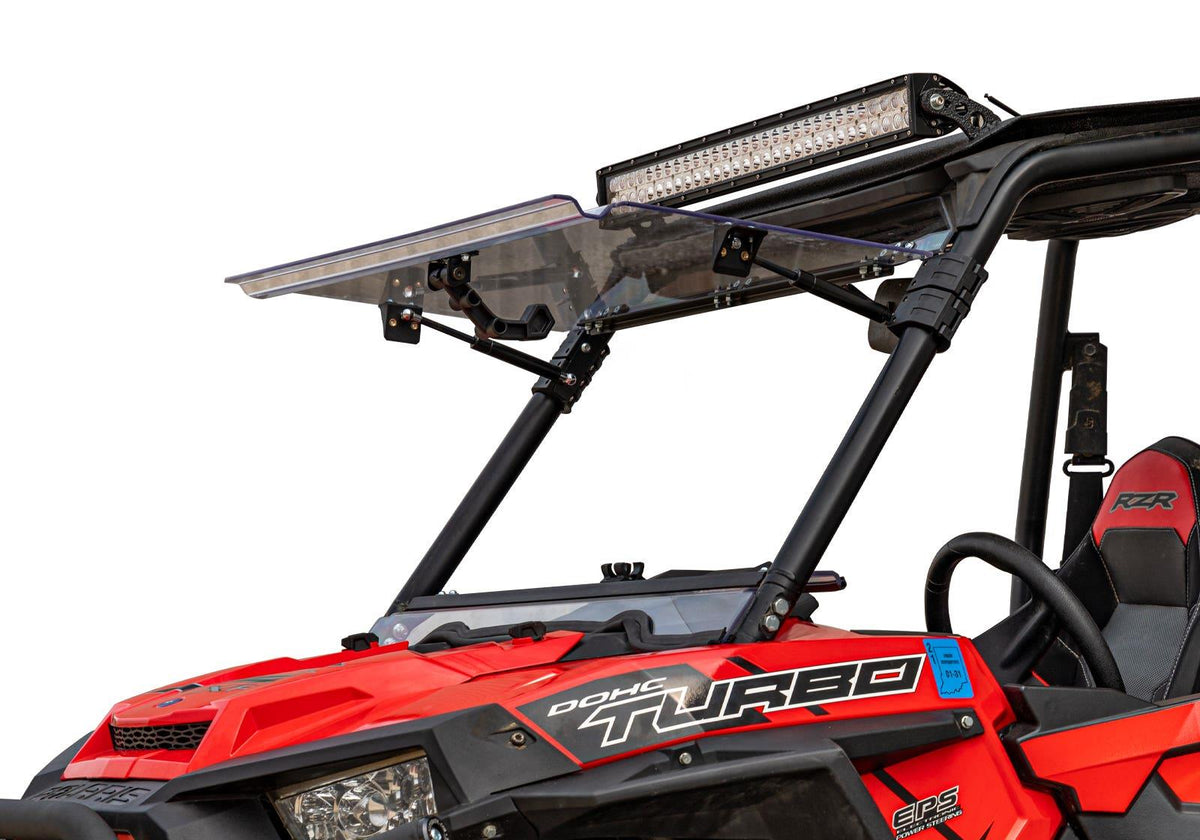 SuperATV Flip Windshield for Polaris RZR S 1000