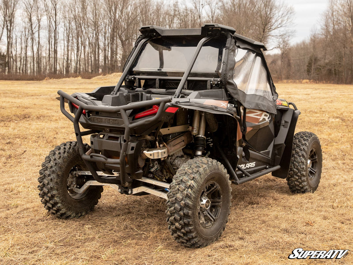 SuperATV Rear Vented Windshield for Polaris RZR XP Turbo - image 2
