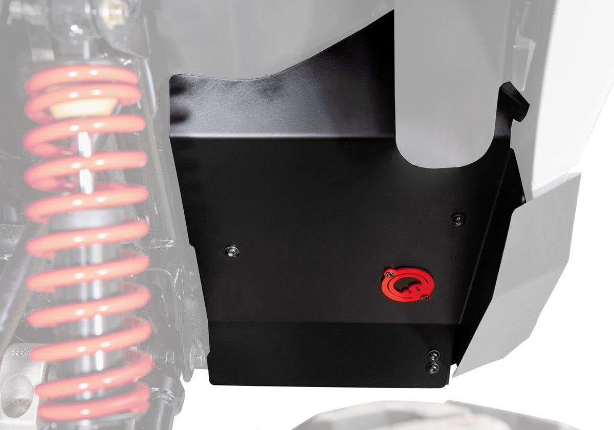 SuperATV Rear Inner Fender Guards for Polaris RZR 200
