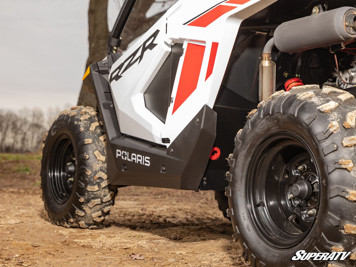 SuperATV Rear Inner Fender Guards for Polaris RZR 200 - image 4