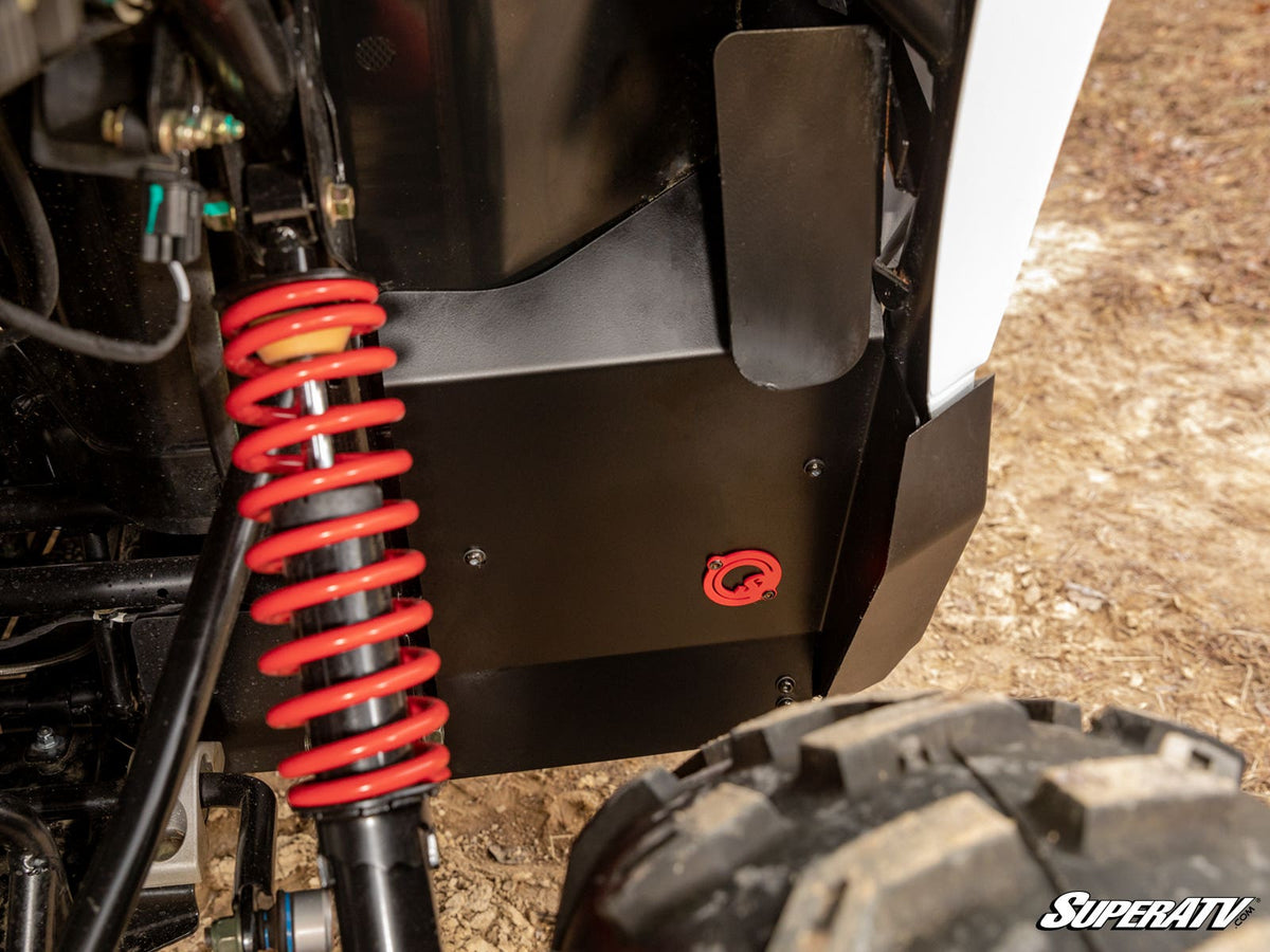 SuperATV Rear Inner Fender Guards for Polaris RZR 200 - image 5