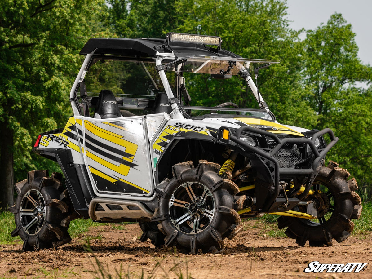 SuperATV Scratch Resistant Flip Windshield for Polaris RZR - image 3