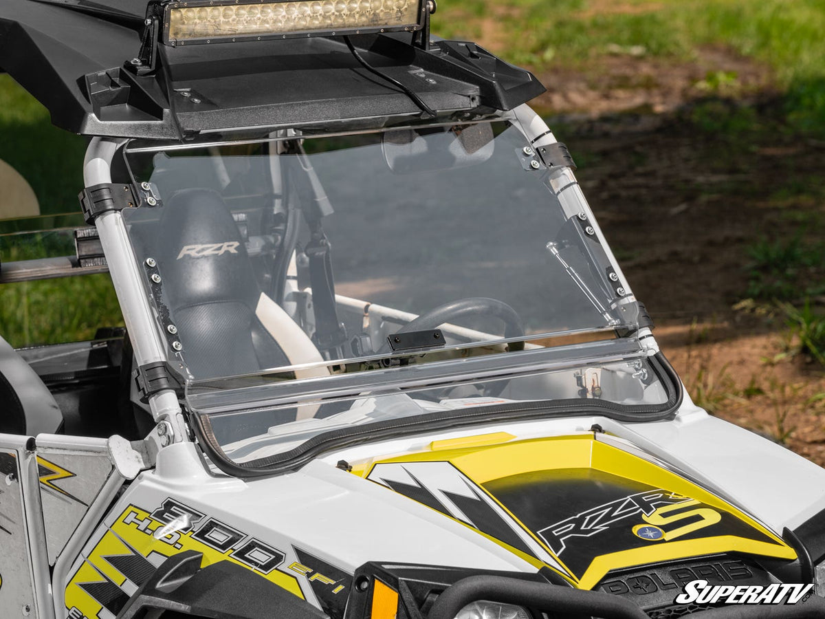 SuperATV Scratch Resistant Flip Windshield for Polaris RZR - image 4