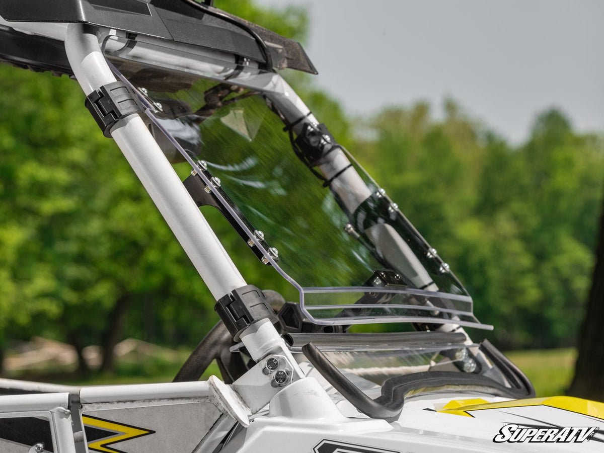 SuperATV Scratch Resistant Flip Windshield for Polaris RZR - image 5