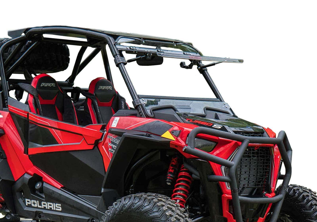 SuperATV Flip Windshield for Polaris RZR XP Turbo S