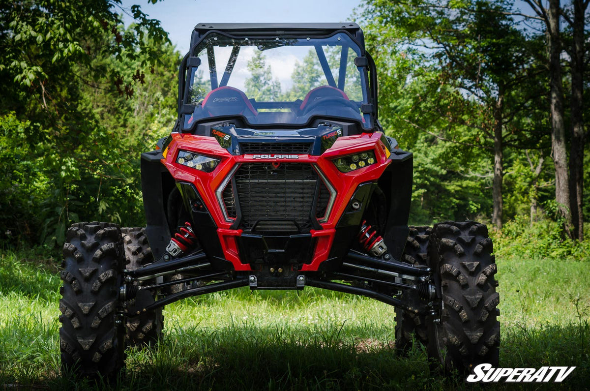 SuperATV Scratch-Resistant Full Windshield for Polaris RZR XP Turbo S - image 3
