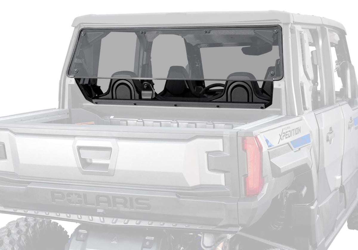 SuperATV Rear Windshield for Polaris Xpedition XP