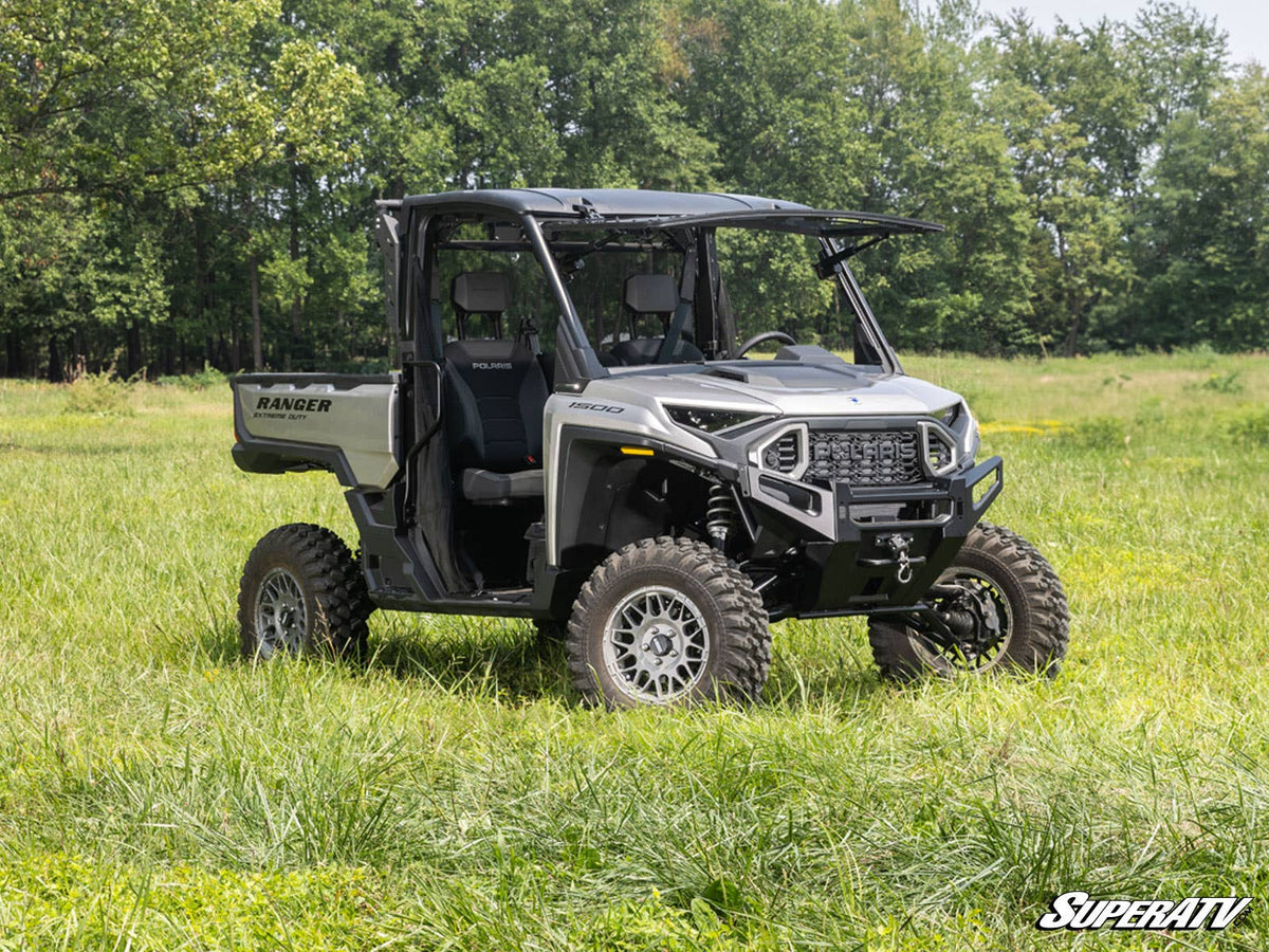 SuperATV MaxDrive Power Flip Windshield for Polaris Ranger XD 1500 - image 3