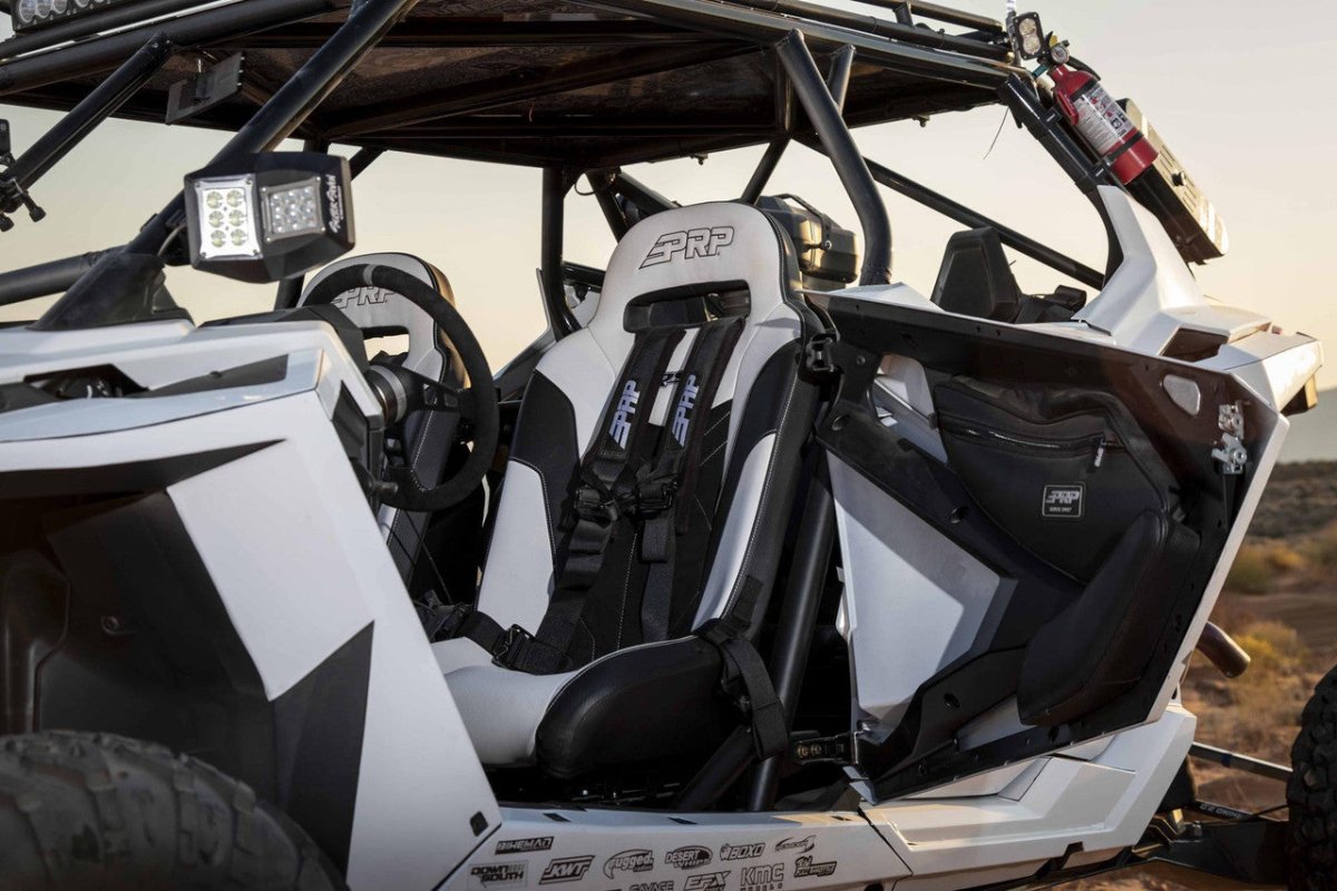 Quick Release Front Seat Mounts – Polaris PRO XP, PRO R, Turbo R (Pair) | PRP - Rad UTV Parts