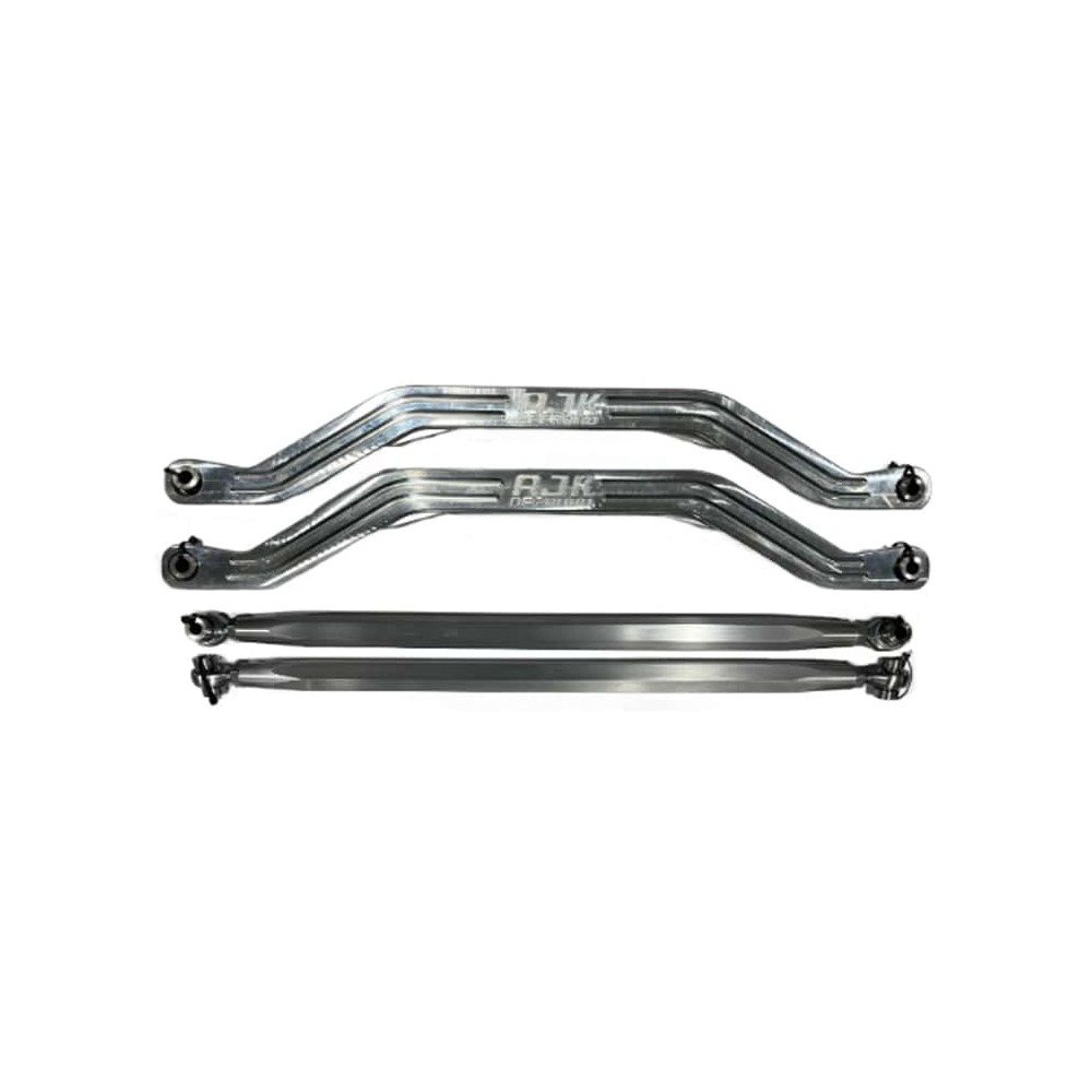 Polaris Pro R / Turbo R High Clearance Radius Rods — Polaris Pro R / Turbo R High Clearance Radius Rods by AJK Offroad in Aluminum Both Rods
