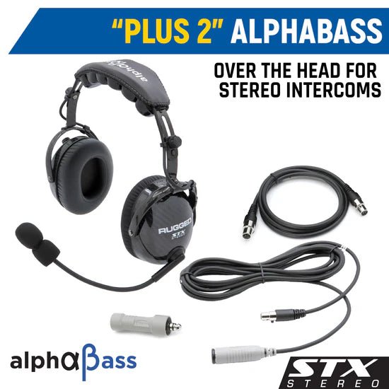 Rear Seat Expansion Kit with Helmet Kits or Headsets - Rad UTV Parts