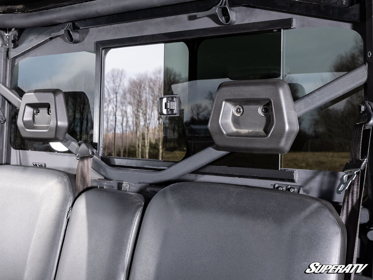 SuperATV HD8 Glass Sliding Rear Windshield for Can-Am Defender - image 3