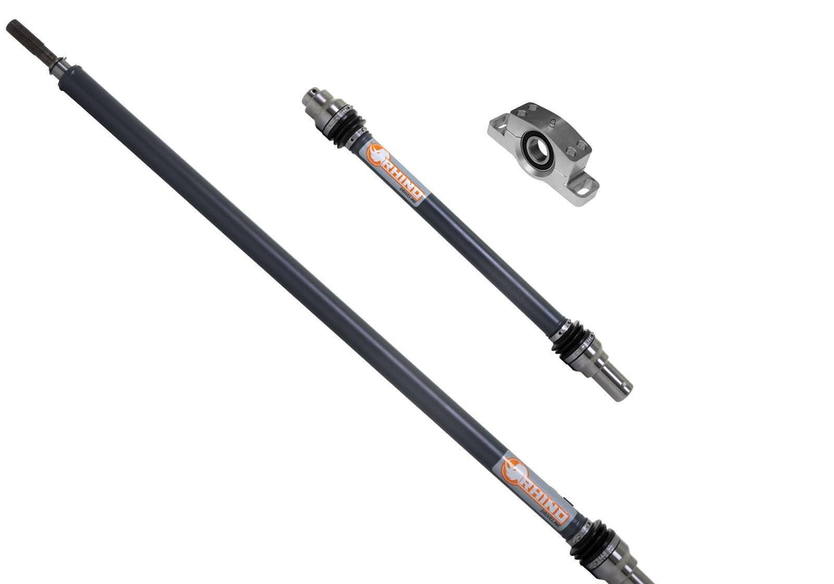 SuperATV RZR 900 XC C-Series Front and Rear Prop Shaft w/ Billet Bearing Carrier