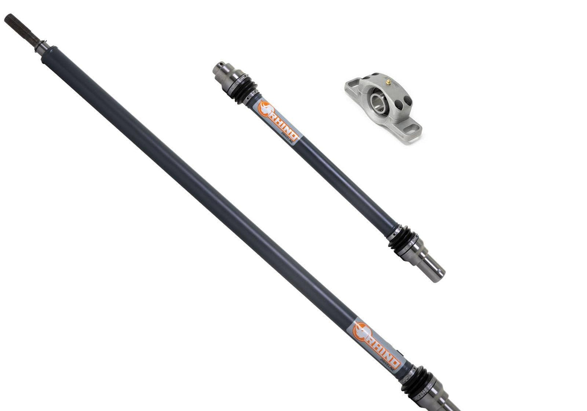 SuperATV RZR S 1000 C-Series Front and Rear Prop Shaft w/ Cast Bearing Carriers