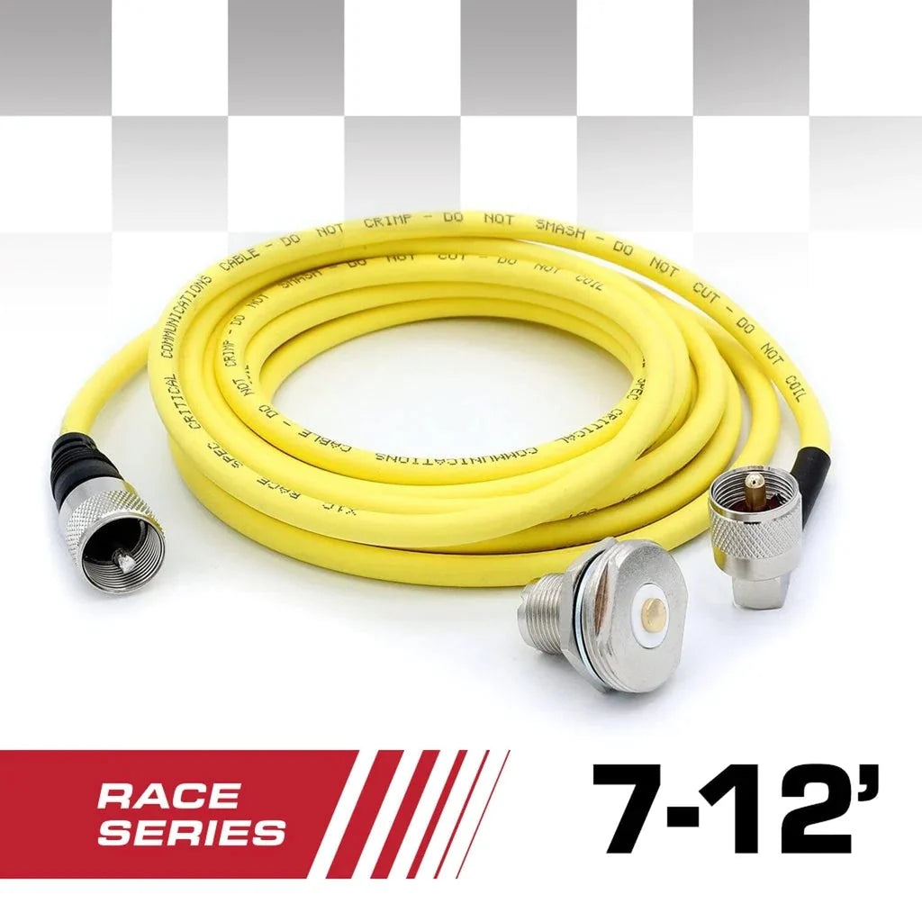 Antenna Coax Cable Kit - RACE SERIES - by Rugged Radios – 7 Foot