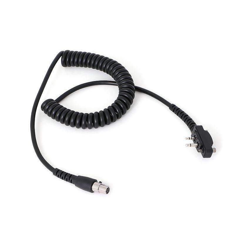 Radio-to-Headset Coil Cord for Icom Bolt On – Icom Bolt On