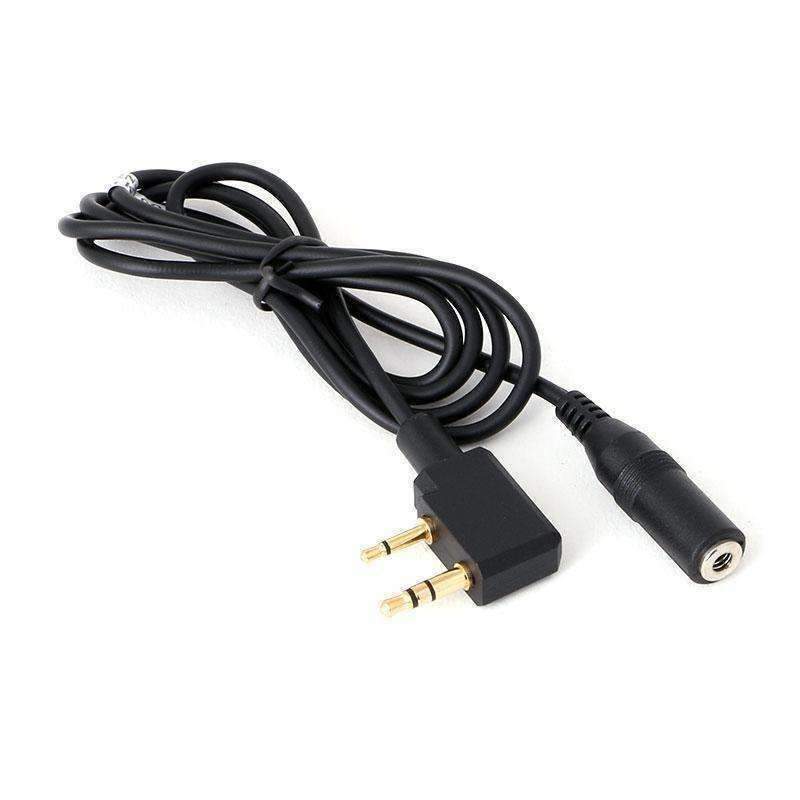 Drivers Listen Only Ear Buds Adaptor Cable to Rugged and Kenwood Handheld Radios – 