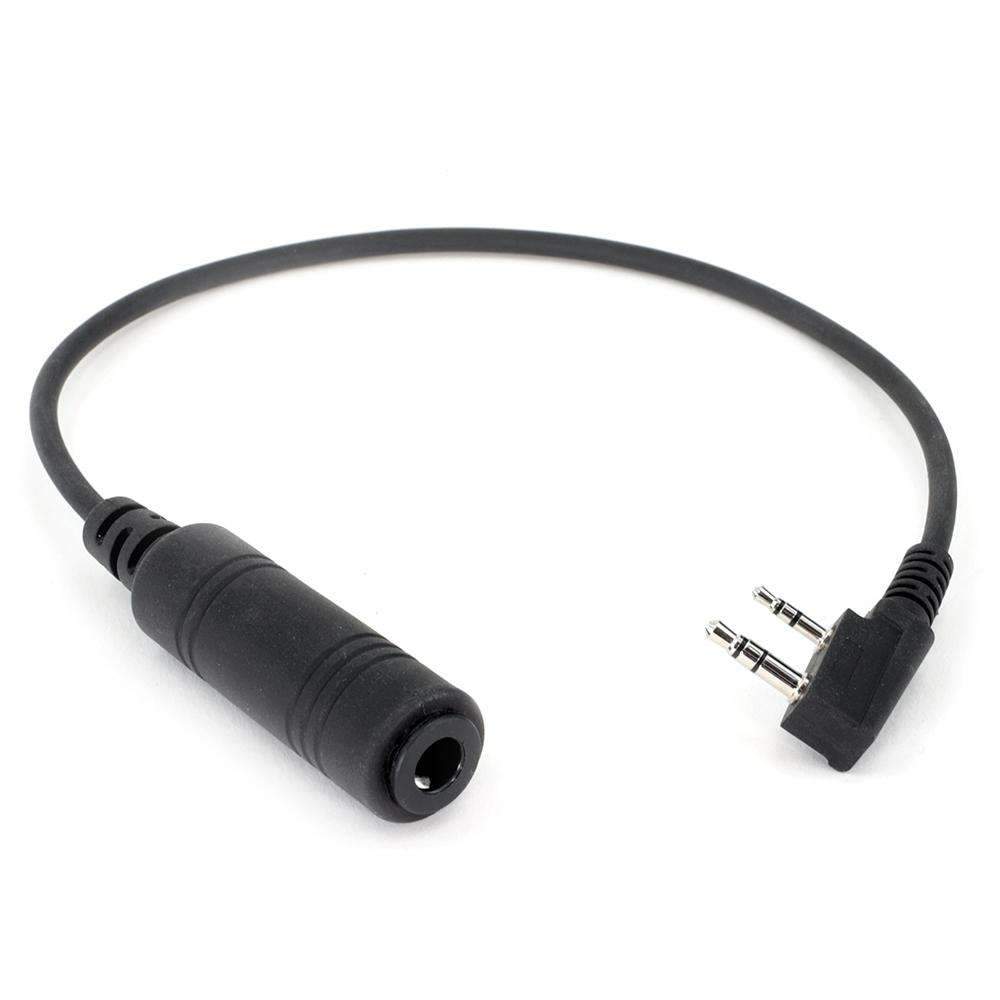 OFFROAD Headset / Helmet Adapter Cable to Rugged and Kenwood Handheld Radios – 