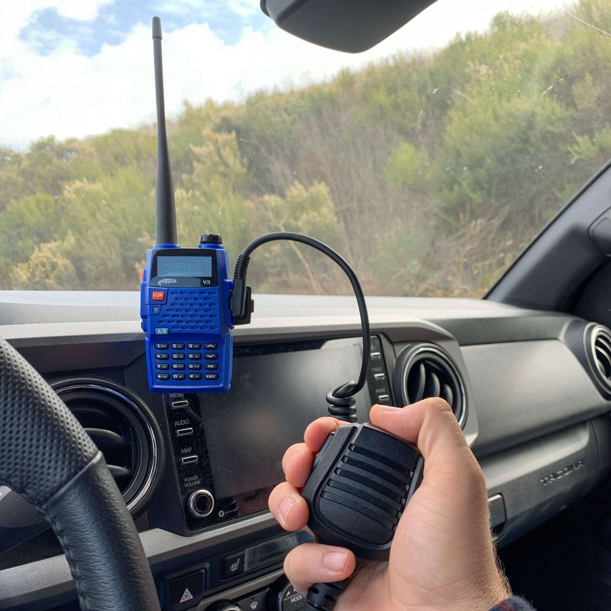 2 PACK - Rugged V3 - Business Band Two Way Handheld Radio - Analog Only
