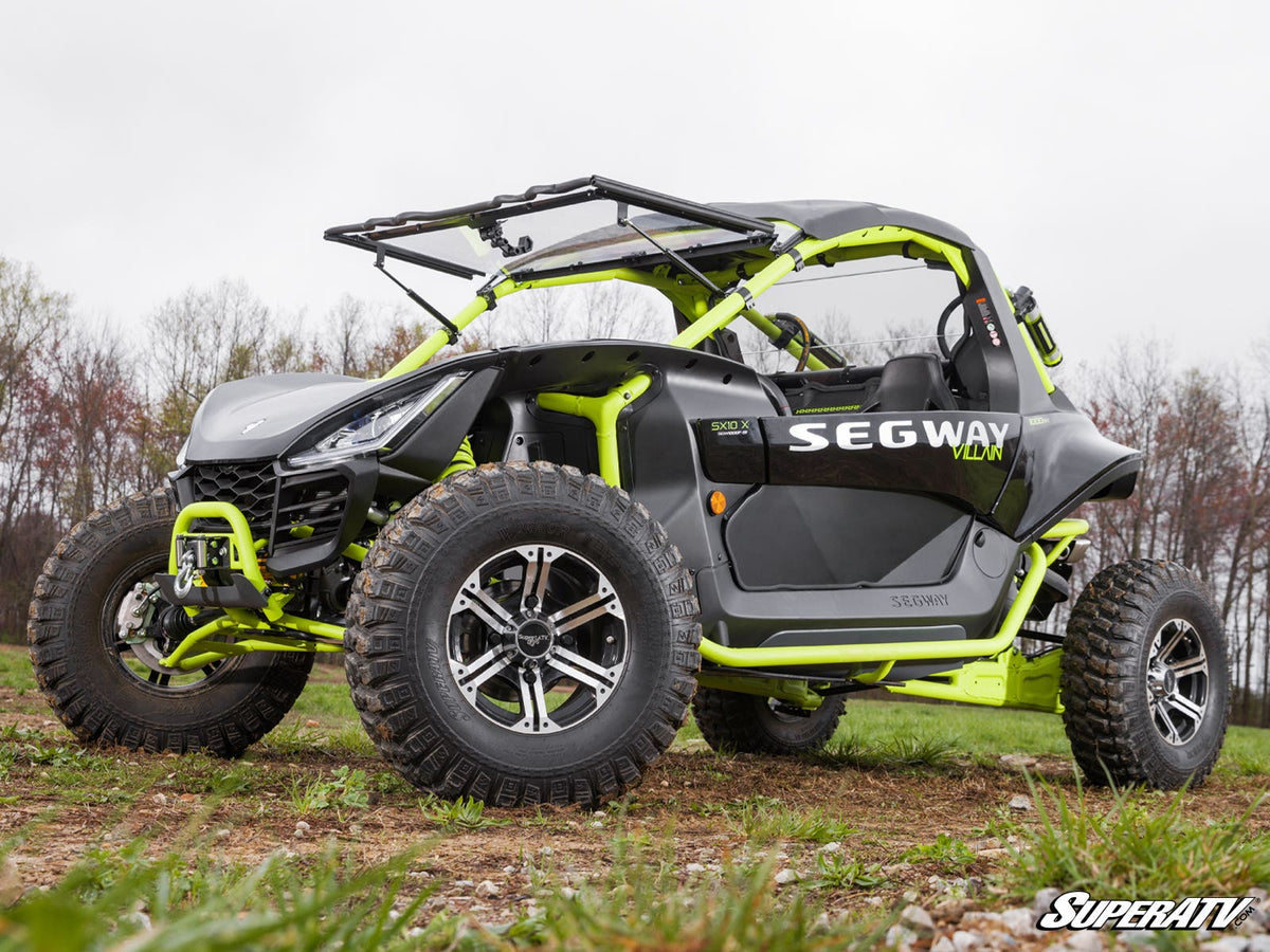 SuperATV Scratch-Resistant Flip Windshield for Segway Villain - image 2