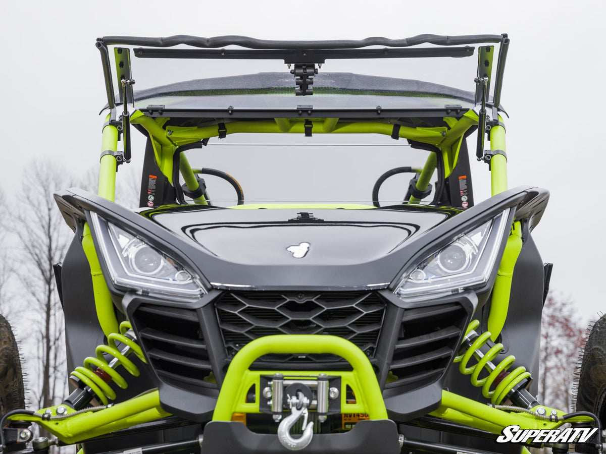 SuperATV Scratch-Resistant Flip Windshield for Segway Villain - image 5
