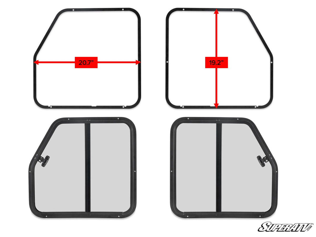 Sliding Window Insert for SuperATV Poly Cab Doors - image 2